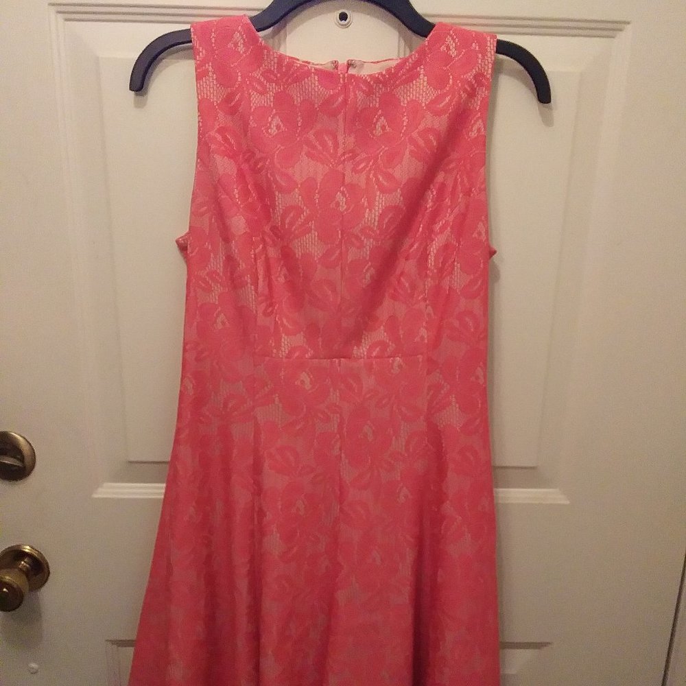 American Living Lace Overlay Dress